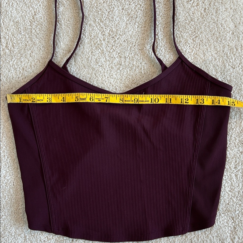 Lululemon Corset Style Twist Back Crop Top - Picture 6 of 7
